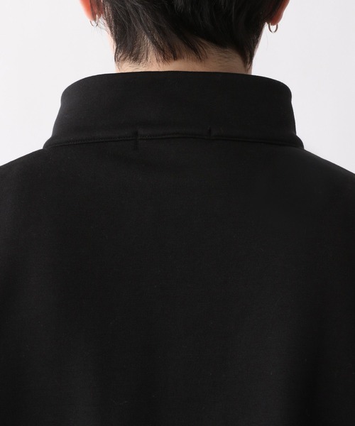 RAGEBLUE(レイジブルー)の「プチ刺繍/裏起毛テックオーバーサイズハーフジップ(スウェット・メンズ・ホワイト/ブラック/ブラウン/グリーン・MEDIUM/LARGE)」の15枚目の写真