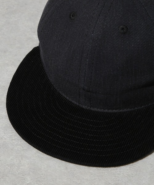 NANO universe（ナノユニバース）の「COOPERS TOWN/別注 2TONE CAP（キャップ・メンズ・ブラック/グレー/ネイビー/オリーブ・FREE）」の9枚目の写真