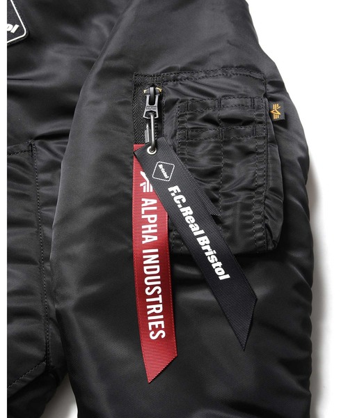 F.C.Real Bristol ALPHA HOODED MA-1