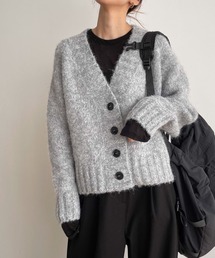 CANAL JEAN | El mar(エルマール) オーバーサイズシャギーニットカーディガン(カーディガン/ボレロ)