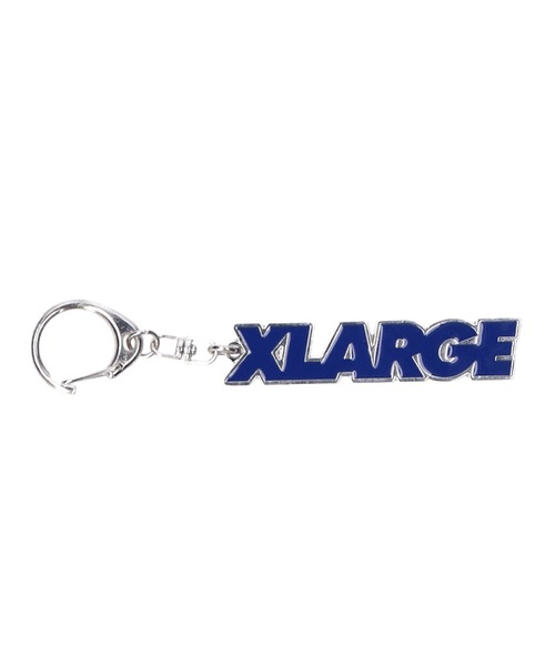 XLARGE（エクストララージ）の「STANDARD LOGO KEY CHAIN（キーホルダー・メンズ・ブラック/ブルー/パープル/グリーン/ホワイト・ONE SIZE）」の4枚目の写真