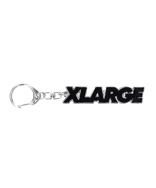 XLARGE（エクストララージ）の「STANDARD LOGO KEY CHAIN（キーホルダー・メンズ・ブラック/ブルー/パープル/グリーン/ホワイト・ONE SIZE）」の3枚目の写真