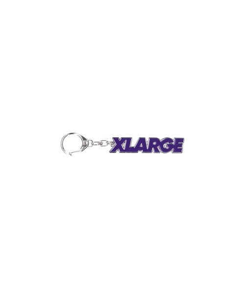 XLARGE（エクストララージ）の「STANDARD LOGO KEY CHAIN（キーホルダー・メンズ・ブラック/ブルー/パープル/グリーン/ホワイト・ONE SIZE）」の9枚目の写真
