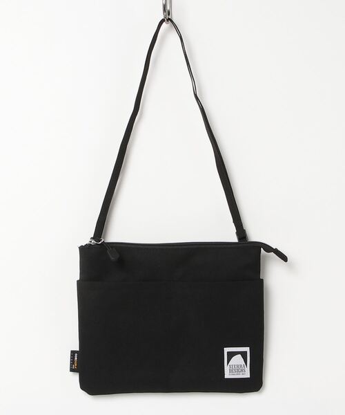 SIERRA DESIGNS(シェラデザイン)の「SIERRA DESIGNS / コーデュラ サラウンドポケット サコッシュ(ショルダーバッグ・メンズ・ブラック・FREE)」の1枚目の写真