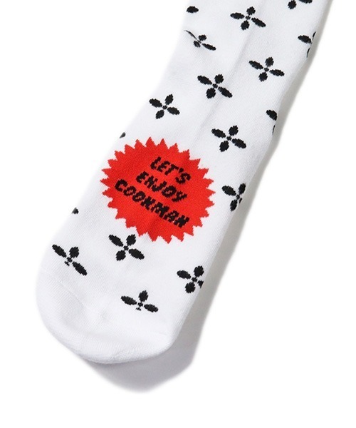 COOKMAN(クックマン)の「Cookman クックマン ソックス Crew Socks Bandanna Cross バンダナ ソックス(ソックス/靴下・メンズ・ホワイト/ブラック/ネイビー/ブラック×レッド/グレー/ダークグリーン・FREE)」の17枚目の写真