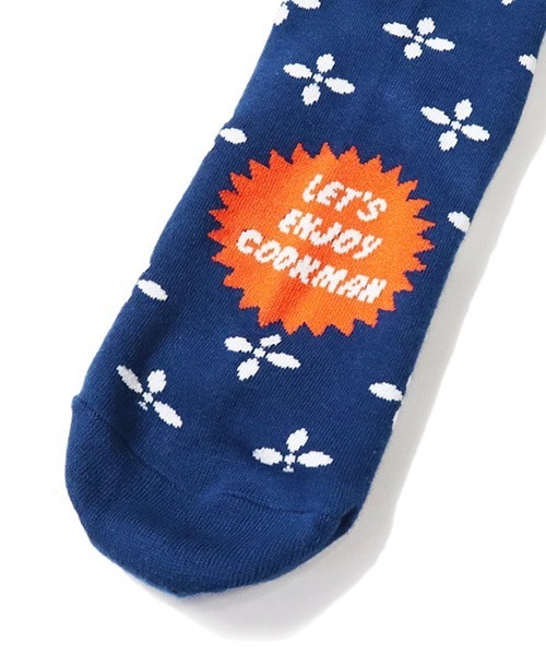 COOKMAN(クックマン)の「Cookman クックマン ソックス Crew Socks Bandanna Cross バンダナ ソックス(ソックス/靴下・メンズ・ホワイト/ブラック/ネイビー/ブラック×レッド/グレー/ダークグリーン・FREE)」の20枚目の写真