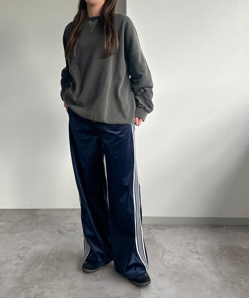 apres jour mignon(アプレジュールミニョン)の「ベロアラインパンツ【ZOZOTOWN限定アイテム】(その他パンツ・レディース・ネイビー/ボルドー/グレー・SMALL/X-LARGE/MEDIUM)」の20枚目の写真