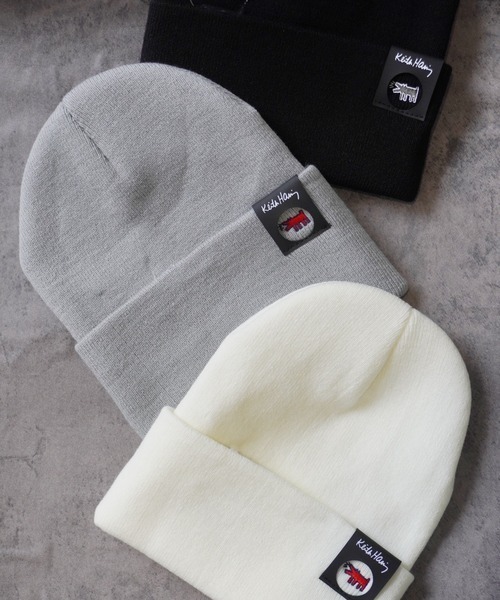 Keith Haring（キース・ヘリング）の「【 Keith Haring / キースヘリング 】 ワンポイント ニット キャップ（ニットキャップ/ビーニー・メンズ・J/H/I/F/G・FREE）」の5枚目の写真