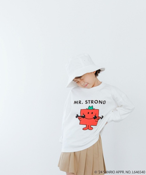 LOWRYS FARM(ローリーズファーム)の「MRMENロンT 997300(Tシャツ/カットソー・キッズ・ブルー/イエロー/ピンク/レッド・130cm/110cm/150cm/120cm/140cm)」の4枚目の写真