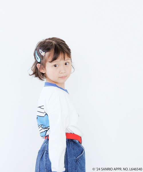 LOWRYS FARM(ローリーズファーム)の「MRMENロンT 997300(Tシャツ/カットソー・キッズ・ブルー/イエロー/ピンク/レッド・130cm/110cm/150cm/120cm/140cm)」の18枚目の写真