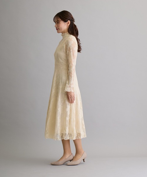 H.TOKYO NUIT(エイチトウキョウニュイ)の「オケージョンドレス/総レース ワンピースドレス【結婚式/パーティードレス】(ドレス・レディース・ベージュ/ピンク/ブラック・MEDIUM/LARGE/X-LARGE)」の22枚目の写真