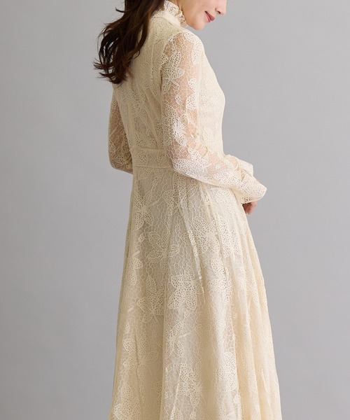 H.TOKYO NUIT(エイチトウキョウニュイ)の「オケージョンドレス/総レース ワンピースドレス【結婚式/パーティードレス】(ドレス・レディース・ベージュ/ピンク/ブラック・MEDIUM/LARGE/X-LARGE)」の21枚目の写真