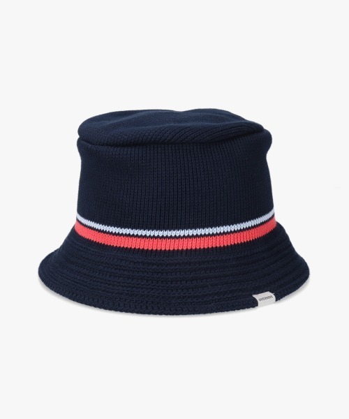 OVERRIDE(オーバーライド)の「OVERRIDE OGC KNIT BUCKET / オーバーライド(ハット・メンズ・ネイビー/イエロー/グレー/ライトブルー・57~59cm)」の4枚目の写真