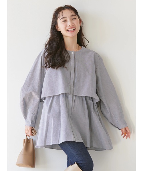 美品★CHANEL★カメリア★ミルフィーユ★シアサッカー★チュニック ミゼール】Pick up! 春チュニック | 株式会社 JUNIOR【ジュニアー】