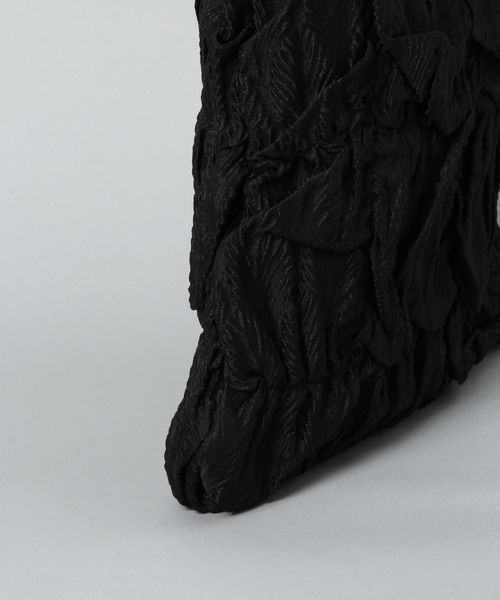 JEANASIS(ジーナシス)の「【Casselini】スクエアギャザートート/995567(トートバッグ・レディース・サックスブルー/ブラック/オフホワイト・FREE)」の12枚目の写真