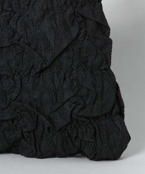 JEANASIS(ジーナシス)の「【Casselini】スクエアギャザートート/995567(トートバッグ・レディース・サックスブルー/ブラック/オフホワイト・FREE)」の6枚目の写真