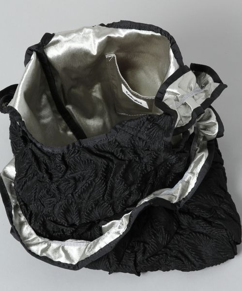 JEANASIS(ジーナシス)の「【Casselini】スクエアギャザートート/995567(トートバッグ・レディース・サックスブルー/ブラック/オフホワイト・FREE)」の10枚目の写真