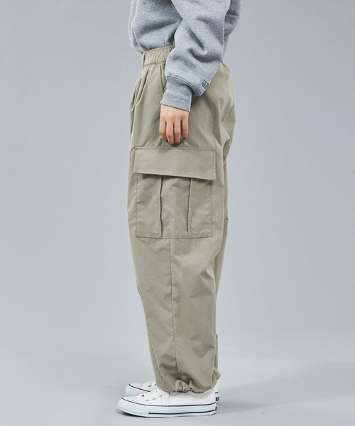 ABAHOUSE（アバハウス）の「2WAYストレッチ撥水バルーンカーゴイージーパンツ（カーゴパンツ・メンズ・カーキ/ライトベージュ/ブラック・M/L/XL）」の6枚目の写真