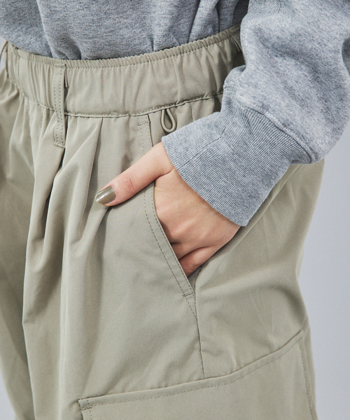 ABAHOUSE（アバハウス）の「2WAYストレッチ撥水バルーンカーゴイージーパンツ（カーゴパンツ・メンズ・カーキ/ライトベージュ/ブラック・M/L/XL）」の10枚目の写真