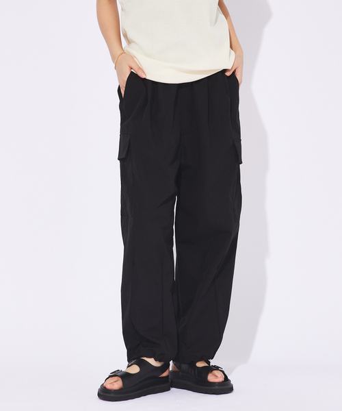 ABAHOUSE（アバハウス）の「2WAYストレッチ撥水バルーンカーゴイージーパンツ（カーゴパンツ・メンズ・カーキ/ライトベージュ/ブラック・M/L/XL）」の21枚目の写真