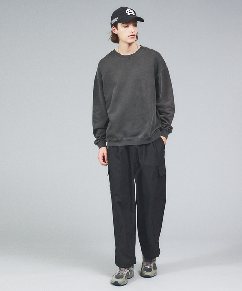 ABAHOUSE（アバハウス）の「2WAYストレッチ撥水バルーンカーゴイージーパンツ（カーゴパンツ・メンズ・カーキ/ライトベージュ/ブラック・M/L/XL）」の22枚目の写真