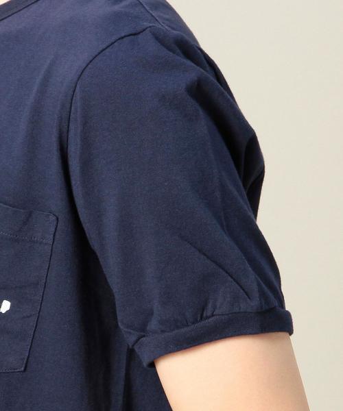 BEAUTY&YOUTH UNITED ARROWS（ビューティーアンドユースユナイテッドアローズ）の「＜MHL.＞ 17 LOGO TEE/Tシャツ◆（Tシャツ/カットソー・メンズ・ホワイト/ワインレッド/ネイビー・MEDIUM/LARGE）」の11枚目の写真