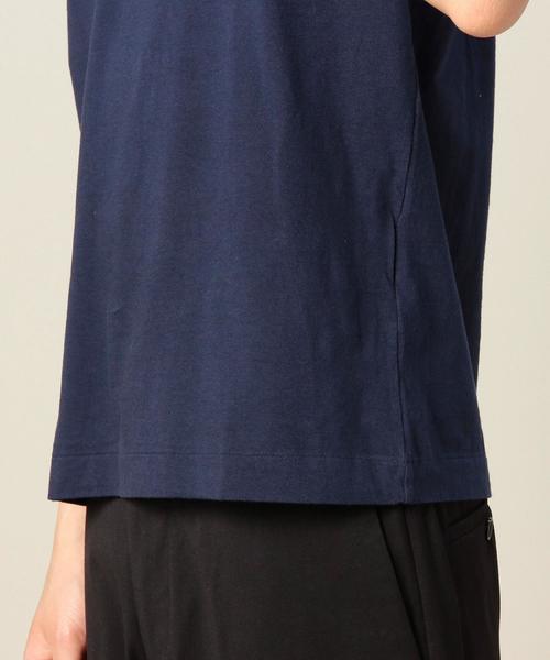 BEAUTY&YOUTH UNITED ARROWS（ビューティーアンドユースユナイテッドアローズ）の「＜MHL.＞ 17 LOGO TEE/Tシャツ◆（Tシャツ/カットソー・メンズ・ホワイト/ワインレッド/ネイビー・MEDIUM/LARGE）」の12枚目の写真