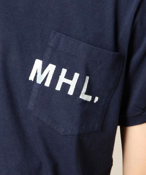 BEAUTY&YOUTH UNITED ARROWS（ビューティーアンドユースユナイテッドアローズ）の「＜MHL.＞ 17 LOGO TEE/Tシャツ◆（Tシャツ/カットソー・メンズ・ホワイト/ワインレッド/ネイビー・MEDIUM/LARGE）」の13枚目の写真