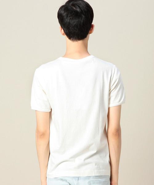 BEAUTY&YOUTH UNITED ARROWS（ビューティーアンドユースユナイテッドアローズ）の「＜MHL.＞ 17 LOGO TEE/Tシャツ◆（Tシャツ/カットソー・メンズ・ホワイト/ワインレッド/ネイビー・MEDIUM/LARGE）」の15枚目の写真