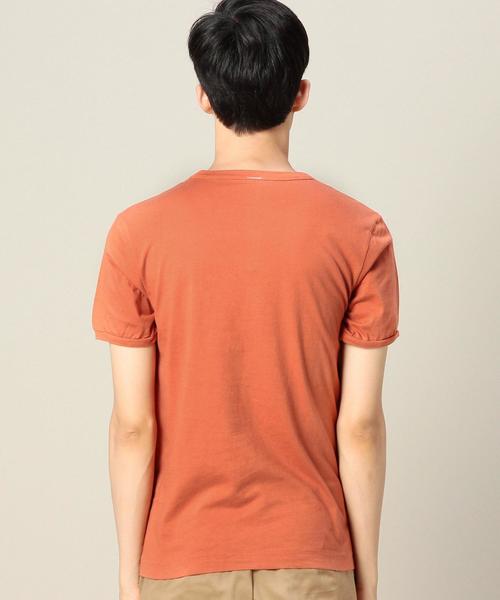 BEAUTY&YOUTH UNITED ARROWS（ビューティーアンドユースユナイテッドアローズ）の「＜MHL.＞ 17 LOGO TEE/Tシャツ◆（Tシャツ/カットソー・メンズ・ホワイト/ワインレッド/ネイビー・MEDIUM/LARGE）」の9枚目の写真