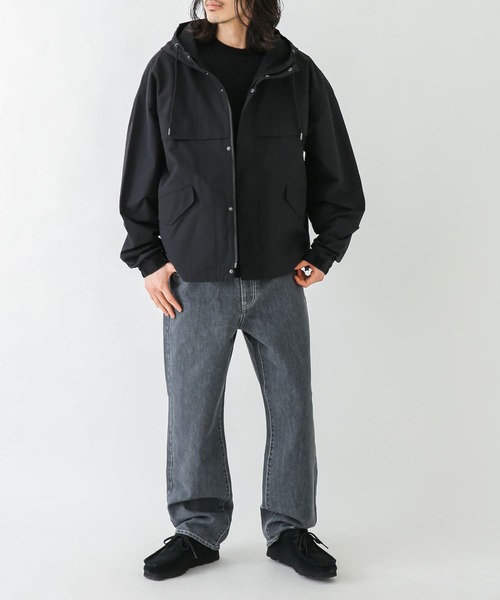 URBAN RESEARCH Sonny Label（アーバンリサーチサニーレーベル）の「デニムワイドストレートパンツ（デニムパンツ・メンズ・ブラック/インディゴブルー・SMALL/MEDIUM/LARGE）」の13枚目の写真