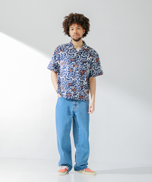 URBAN RESEARCH Sonny Label(アーバンリサーチサニーレーベル)の「デニムワイドストレートパンツ(デニムパンツ・メンズ・ブラック/インディゴブルー・SMALL/MEDIUM/LARGE)」の15枚目の写真