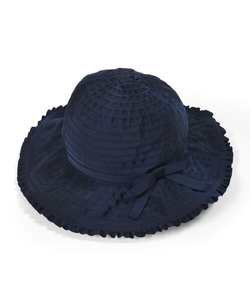 Tartine et Chocolat(タルティーヌエショコラ)の「グログランハット(52~54cm)(ハット・キッズ・ホワイト/ピンク/ネイビー・52cm/54cm)」の9枚目の写真