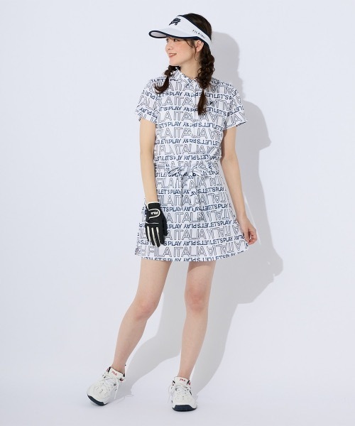 FILA ワンピース ゴルフウェア レディース 半袖 ゴルフ FILAGOLF