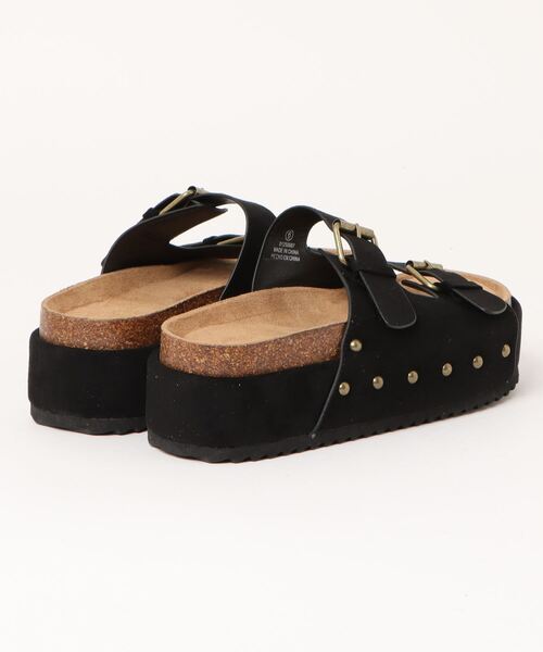 FOREVER 21（フォーエバー トゥエンティーワン）の「厚底ベルトサンダル（スリッポン・レディース・ブラック/ベージュ・23.0cm/24.0cm/25.0cm）」の11枚目の写真