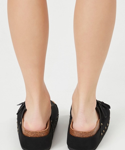 FOREVER 21（フォーエバー トゥエンティーワン）の「厚底ベルトサンダル（スリッポン・レディース・ブラック/ベージュ・23.0cm/24.0cm/25.0cm）」の9枚目の写真