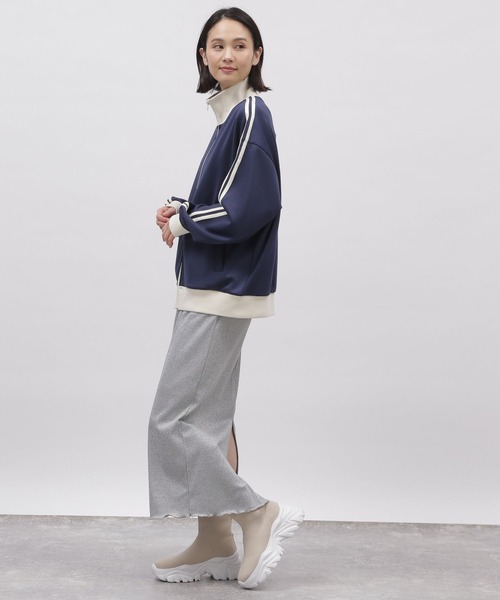 LAKOLE（ラコレ）の「ラメタイトスカート / 102419（スカート・レディース・ブラック/ライトグレー/ラベンダー/グレー/ライム・MEDIUM/SMALL）」の12枚目の写真