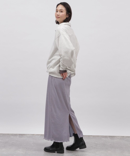 LAKOLE（ラコレ）の「ラメタイトスカート / 102419（スカート・レディース・ブラック/ライトグレー/ラベンダー/グレー/ライム・MEDIUM/SMALL）」の16枚目の写真