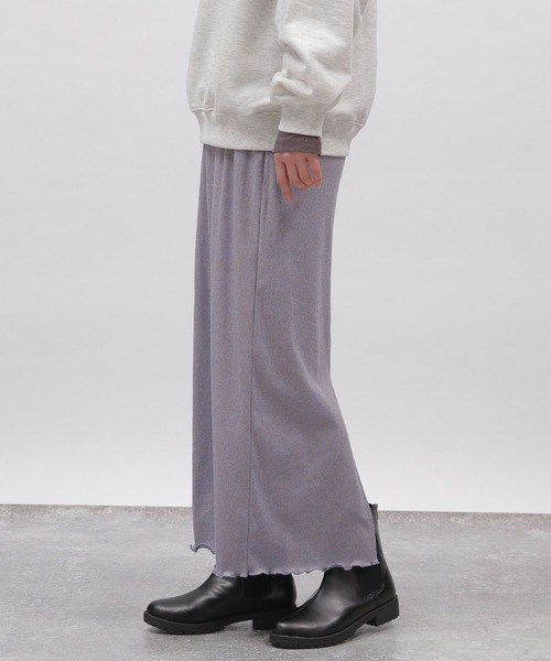 LAKOLE（ラコレ）の「ラメタイトスカート / 102419（スカート・レディース・ブラック/ライトグレー/ラベンダー/グレー/ライム・MEDIUM/SMALL）」の18枚目の写真