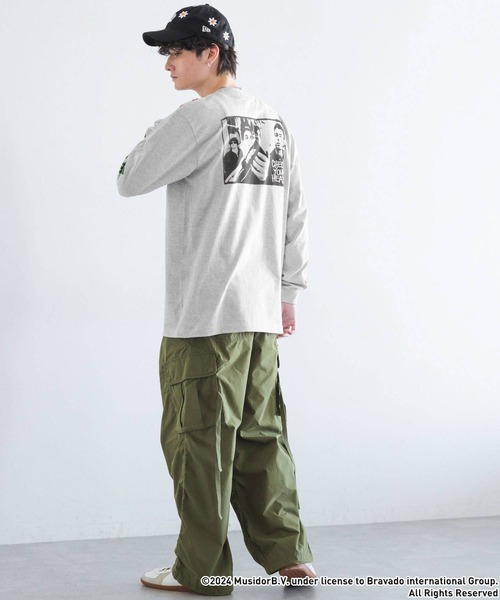 GOOD ROCK SPEED(グッドロックスピード)の「【Beastie Boys/ビースティ・ボーイズ】グラフィックフォト/ルーズロックバンドロンT(Tシャツ/カットソー・メンズ・その他4/ブラック・X-LARGE/LARGE)」の6枚目の写真