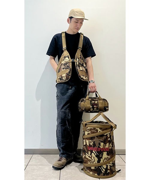 BRIEFING(ブリーフィング)の「【BRIEFING/ブリーフィング】AW 5PANEL CAP(キャップ・メンズ・オリーブ/ブラック/ベージュ・FREE)」の18枚目の写真