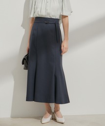 VIS | 【洗える】共布ベルト付マーメイドスカート(スカート)
