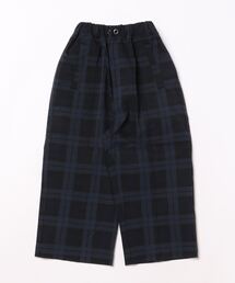 NEEDLE WORKS（ニードルワークス）の「チェックワイドパンツ（スーツパンツ・キッズ）」