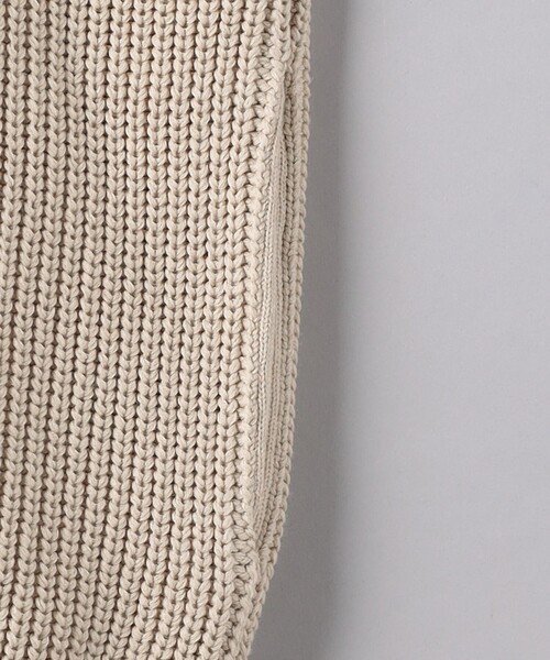 SLOANE（スローン）の「＜SLOANE＞アゼ ジップベスト（ベスト・メンズ・ナチュラル/ブラック・3/5/4）」の12枚目の写真