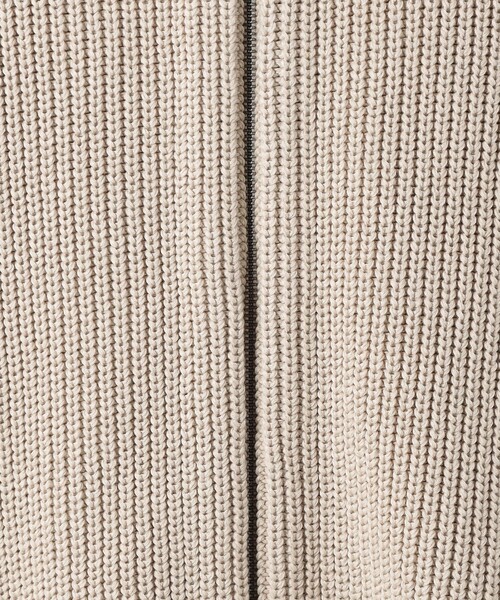 SLOANE（スローン）の「＜SLOANE＞アゼ ジップベスト（ベスト・メンズ・ナチュラル/ブラック・3/5/4）」の14枚目の写真