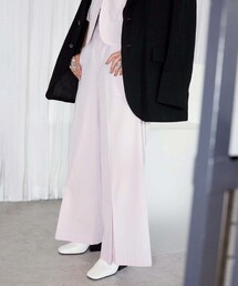 TOGA PULLA | 【TOGA PULLA/トーガプルラ】Stripe cotton パンツ(スラックス)