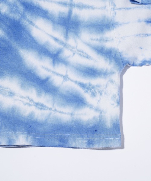 MILKFED.（ミルクフェド）の「TIE DYE WIDE S/S TOP（Tシャツ/カットソー・レディース・ブルー/マルチ/ピンク・ONE SIZE）」の14枚目の写真