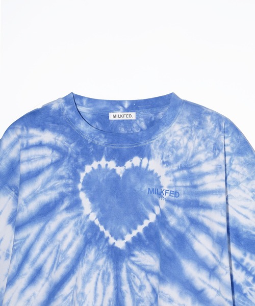 セール】TIE DYE WIDE S/S TOP（Tシャツ/カットソー）｜MILKFED