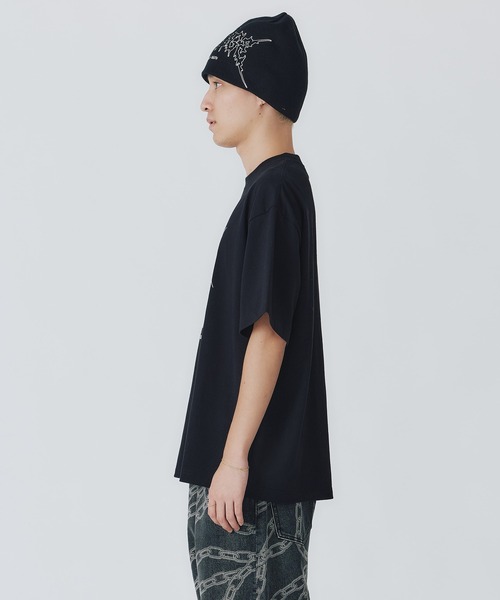 Crawling Death(クローリングデス)の「XLARGE×Crawling Death SKULL EYE S/S TEE(Tシャツ/カットソー・メンズ・ブラック・S/M/L/XL)」の8枚目の写真