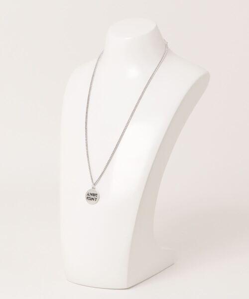 Anui(アニュイ)の「【UNISEX】Anuiスラッシュロゴネックレス(ネックレス・レディース・シルバー・FREE)」の11枚目の写真